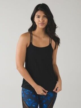 Lululemon Make a Move Tank Bra Black 8